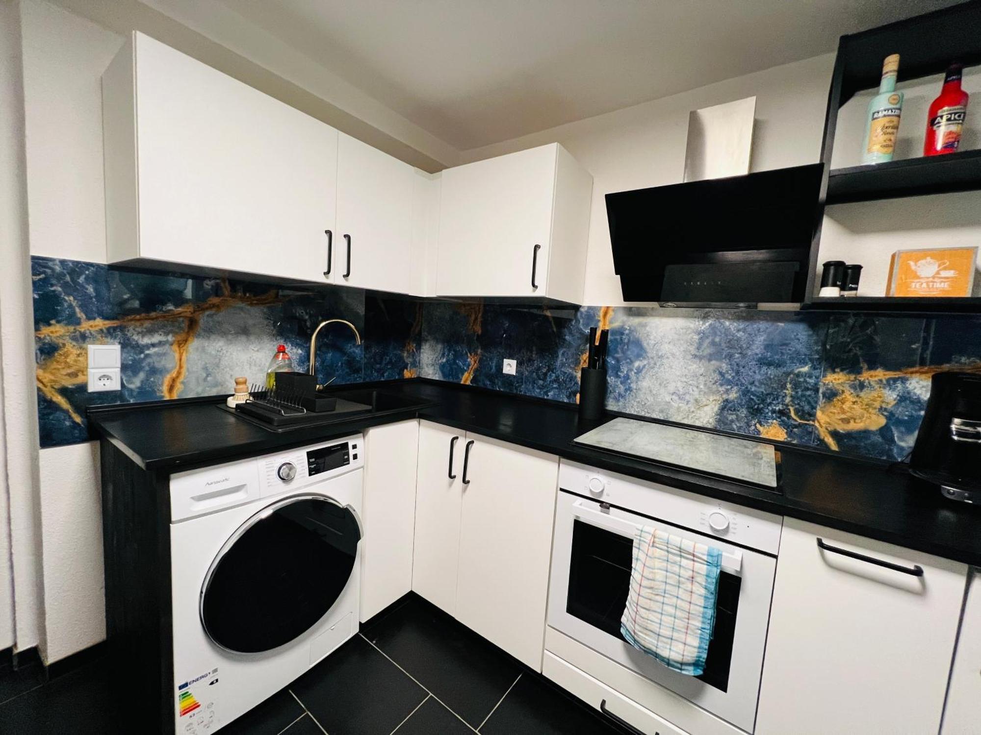 Souterrain 2 Zimmer Wohnung Freiburg Seepark المظهر الخارجي الصورة