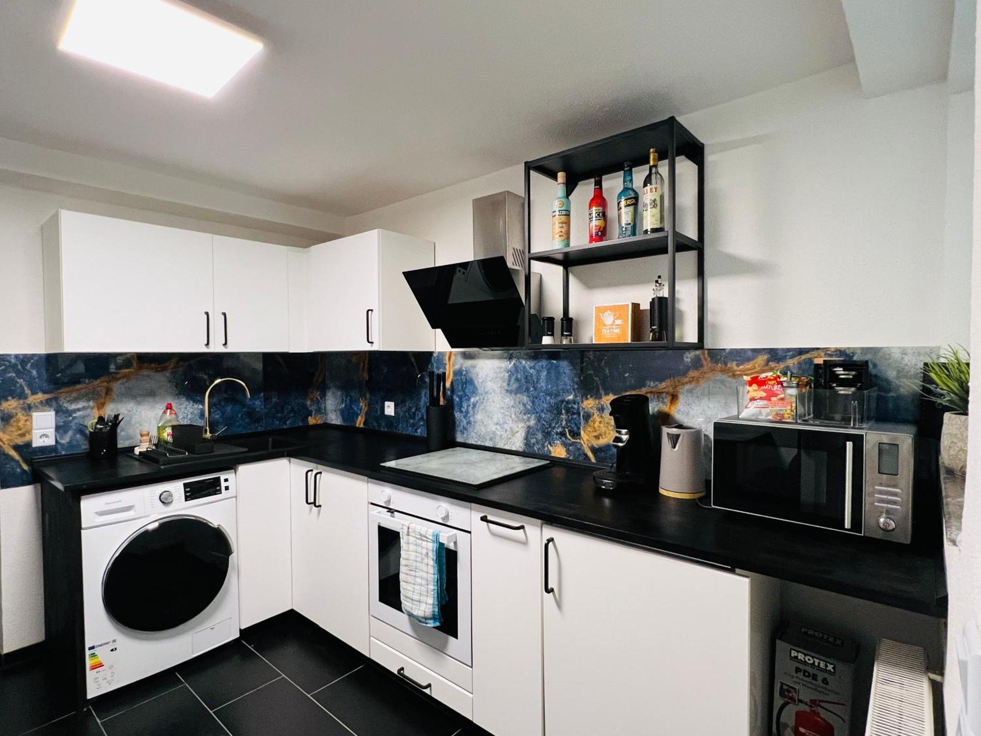 Souterrain 2 Zimmer Wohnung Freiburg Seepark المظهر الخارجي الصورة